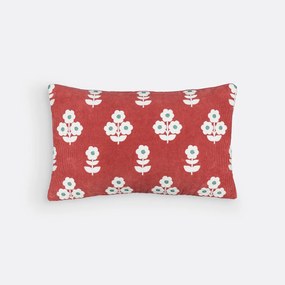 Rechthoekig, geborduurd kussenhoes, Malanis