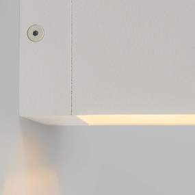 Set van 3 Moderne wandlampen wit - Transfer Modern G9 vierkant Binnenverlichting Lamp
