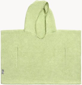 Katoenen kinderponcho Pistachio