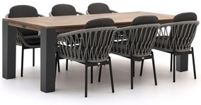Diningset Bellagio | 6 personen | Tuinset aluminium | 7-delig | Kees Smit Tuinmeubelen