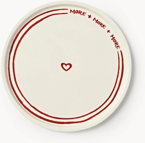 Porseleinen onderbord Tutti met decoratief motief