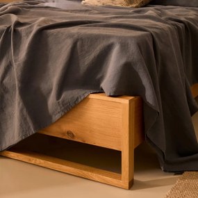 Kave Home Alguema Eiken Bedframe Modern 160 Cm