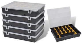 vidaXL Sorteerdozen 6 st