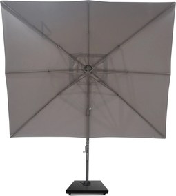 Zweefparasol  3x3m S2 Excellent (excl. voet) Taupe-naturel-bruin Camello Luna