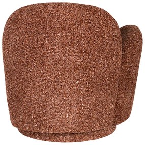 Dutchbone Rose Draaibare Fauteuil Bordeaux