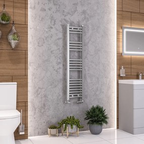 Eastbrook Wendover verticale radiator 120x30cm Chroom 245 watt