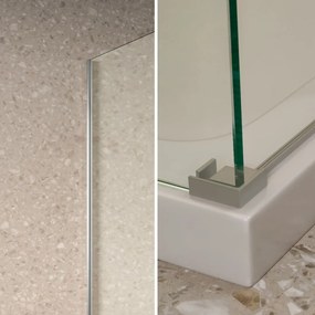 Saniclear Supreme profielset voor zijwand chroom