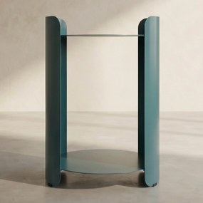 Dutchbone Navagio Design Bijzettafel Blauw - 31 X 31cm.