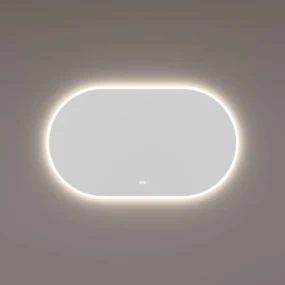Hipp Design 13700 ovale spiegel 140x70cm met LED en spiegelverwarming
