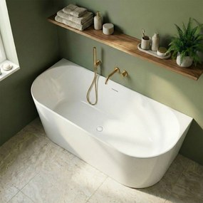 Wandbad van acryl CAPRI SLIM 150cm