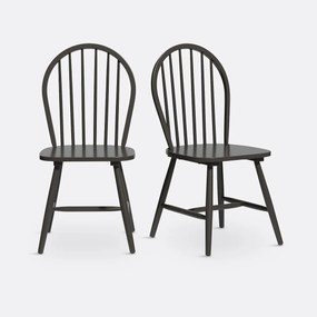 Set van 2 stoelen met spijlen, Windsor