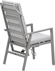 Garden Impressions Kasper tuinstoel verstelbaar - taupe