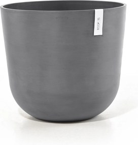 Ecopots bloempot Oslo 55 - Rond - Grey - Diameter 55 x H48,5 cm
