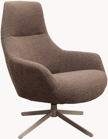 Bouclé draaistoel Mimi