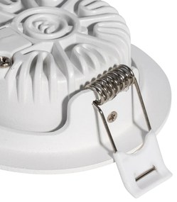 Set van 6 Moderne inbouwspots wit 8,2cm incl. LED IP54 ultra slim - Pupil Binnenverlichting Lamp