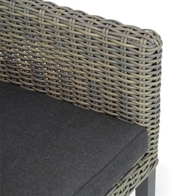 Tuinset 6 personen 260 cm Wicker Taupe Garden Collections Oxbow/Trente