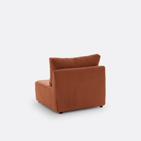 Modulaire bank geribd van fluweel, Monica