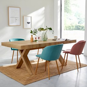 Eettafel, uitschuifbaar, 18 couverts, Alban