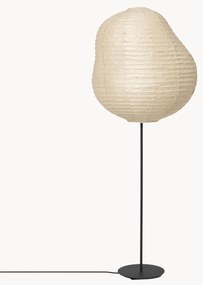 Vloerlamp Kurbis van washipapier