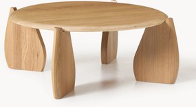 Ronde XL salontafel Hilda van eikenhout