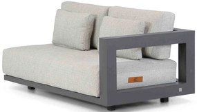 Hoek loungeset  Aluminium Grijs 5 personen 4 Seasons Outdoor Metropolitan/Metropolis