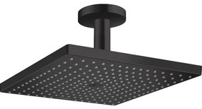 Hansgrohe Raindance e hoofddouche met plafondarm 30cm mat zwart 26250670