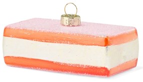 HEMA Kerstbal Tompouce Glas 9cm (roze)