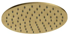 Hotbath Archie Hoofddouche - rond - 20cm - BBP - Geborsteld Messing PVD AR100BBP