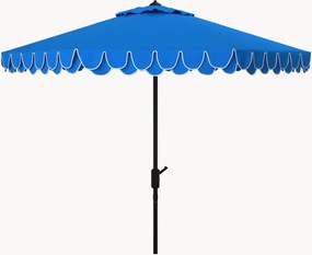 Parasol Elegant Valance met kanteling, Ø 256 cm