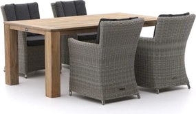 Diningset Intenso | 4 personen | Tuinset teakhout | 5-delig | Kees Smit Tuinmeubelen