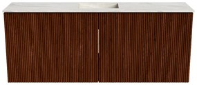 Mondiaz Joya DLux 100cm toiletmeubel ruby met wastafel faye midden zonder kraangat ostra