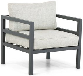 Tuinstoel Aluminium Grijs-antraciet Lifestyle Garden Furniture Rodenzo