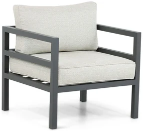 Tuinstoel Aluminium Grijs-antraciet Lifestyle Garden Furniture Rodenzo