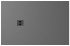 Polysan Treneca douchebak 140x90cm grijs mat