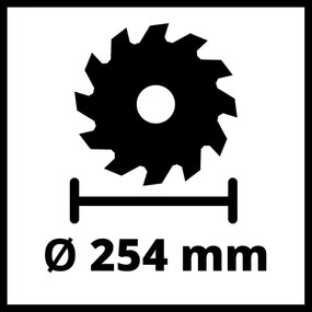 Einhell TC-TS 2225 U Zaagtafel