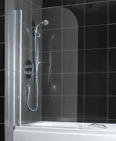 Eastbrook Corner badwand 75x140cm chroom