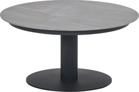 Garden Impressions Liam loungetafel Ø80xH40 cm - donker grijs
