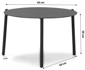 Loungeset tuin 5 personen Aluminium Taupe  Coco Ewa/Pacific