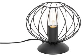 Industriële tafellamp zwart - Margarita Design E27 rond Binnenverlichting Lamp