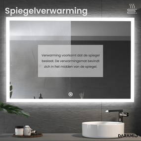 Spiegel met verlichting F4
