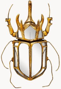 Handgemaakte wanddecoratie Beetle van spiegelglas