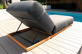 Flow Lio daybed sooty met teakhouten frame SALE