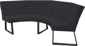 Eetkamerbank - Amsterdam - stof Element antraciet 01 - geschikt voor tafel 130 cm