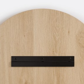 Boogspiegel in eikenfineer 60x90 cm, Iodus