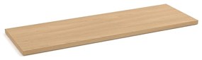 Set van 2 legplanken L110cm met fineerlaag in eik, Johanez