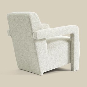 Japandi Fauteuil Beige Stof