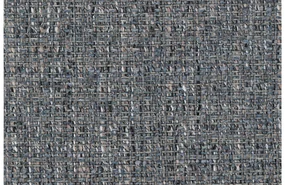 Goossens Eetkamerstoel Lisbet blauw stof met armleuning, elegant chic