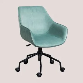 Lucy Velvet Bureaustoel Grün Tanne - Sklum