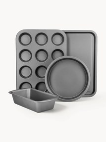 Bakvormen KitchenCraft met antiaanbaklaag, set van 4