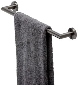 Geesa Nemox handdoekrek 49,9cm zwart metaal geborsteld